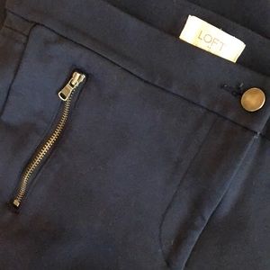 Navy Blue Riding Pants LOFT